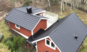 Takläggare Vallentuna – VERTEX TAK AB utför takbyte på villa