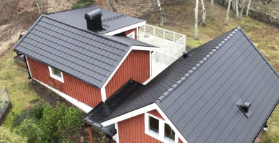 Takläggare Vallentuna – VERTEX TAK AB utför takbyte på villa